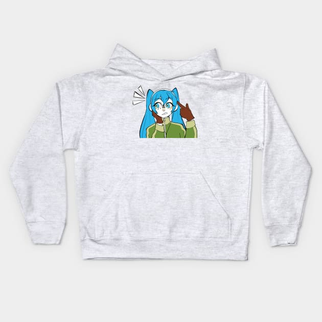 Matryoshka Miku Kids Hoodie by Probablynotsam